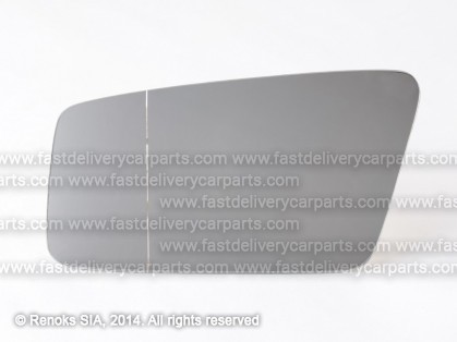 AD 100 82->91 mirror glass L aspherical with adhesive tape TW