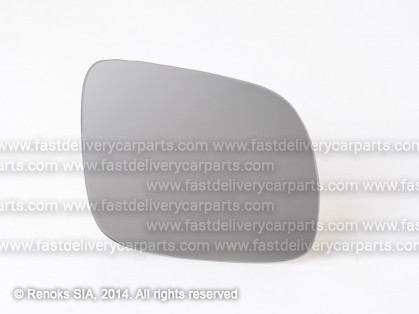 AD 100 91->94 mirror glass R convex small with adhesive tape same AD A3 96->00