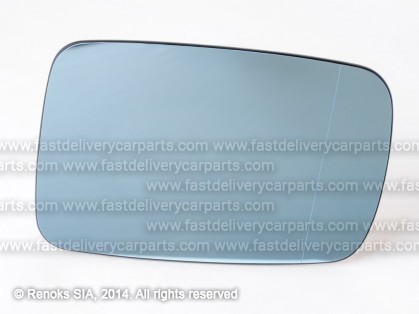 BMW 7 E65 01->04 spoguļa ieliktnis R apsildāms sfērisks zils stikls