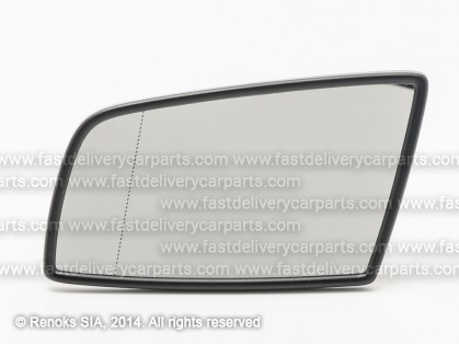 BMW 5 E60 04->10 mirror glass with holder L electrochromatic aspherical 51167116745