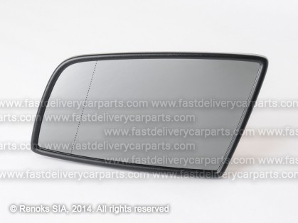 BMW 5 E60 04->10 mirror glass with holder L electrochromatic aspherical 05->10 51167168181