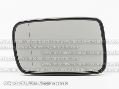 BMW 7 E65 01->04 mirror glass with holder L electrochromatic aspherical heated
