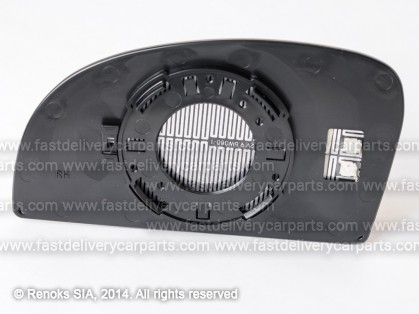 HY Getz 02->05 mirror glass with holder R heated convex