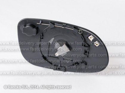 MB A W168 97->04 mirror glass with holder L heated aspherical