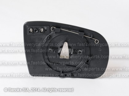 MB E W210 95->99 mirror glass with holder L heated aspherical