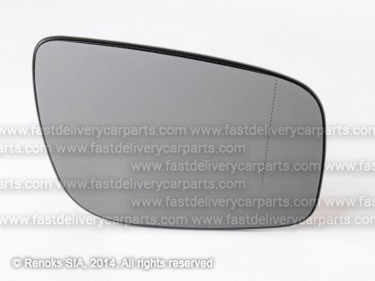 MB E W211 06->09 mirror glass with holder R heated aspherical