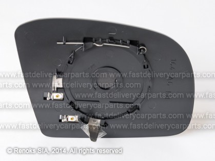 MB ML W164 05->11 mirror glass with holder L heated aspherical 05->08
