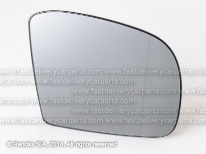 MB ML W164 05->11 mirror glass with holder R heated aspherical 08->11