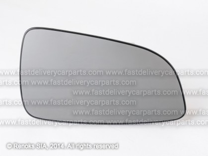 OP Astra 04->09 mirror glass with holder R heated convex