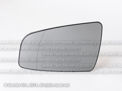 OP Zafira 05->08 spoguļa ieliktnis L apsildāms sfērisks