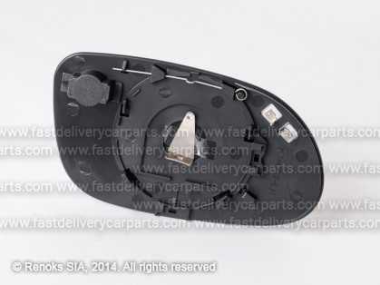 MB A W168 97->04 mirror glass with base L heated aspherical
