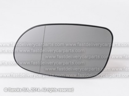 MB A W168 97->04 mirror glass with base L heated aspherical