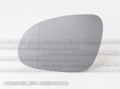 VW Golf 03->09 spoguļa ieliktnis L apsildāms sfērisks TW