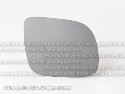 SK Fabia 00->07 spoguļa ieliktnis R apsildāms liekts mazais VIEW MAX