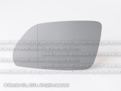 VW Polo 05->09 spoguļa ieliktnis L apsildāms sfērisks TW