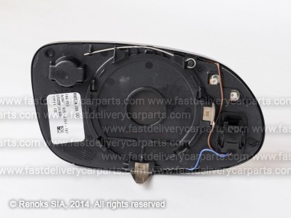 MB CLK C208 97->03 mirror glass with holder L aspherical electrochromatic A2088100721