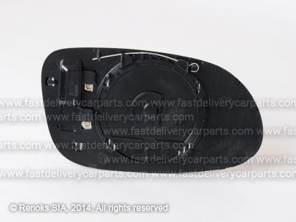 MB CLK C209 02->10 mirror glass with holder L heated aspherical A2308100321