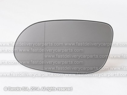 MB CLK C209 02->10 mirror glass with holder L heated aspherical A2308100321