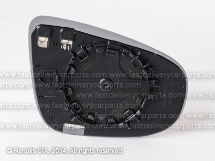 VW Golf 09->12 spoguļa ieliktnis L apsildāms sfērisks HB VIEW MAX