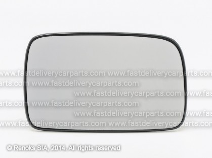 VW Polo 94->99 стекло зеркала с рамкой R гнутое VIEW MAX