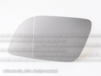 VW Polo 01->05 стекло зеркала L сферическое с клейкой лентой TW