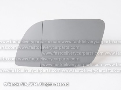 VW Polo 01->05 spoguļa ieliktnis L apsildāms sfērisks VIEW MAX