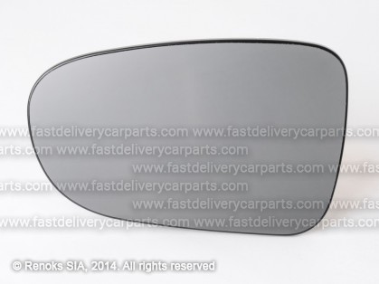 VW Sharan 95->00 стекло зеркала с рамкой L с обогревом гнутое 95->98 TW