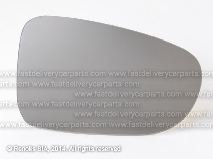 VW Sharan 95->00 стекло зеркала R гнутое с клейкой лентой 95->98 TW