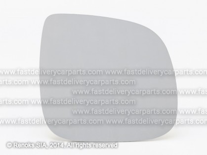VW Transporter 09->15 spoguļa ieliktnis R apsildāms liekts apaļš stiprinājums 84mm TW