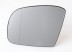 MB ML W164 05->11 mirror glass with holder L heated aspherical 05->08