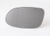 MB CLK C209 02->10 mirror glass with holder L heated aspherical