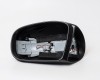 MB S W220 98->02 mirror cover L black with flasher model without puddle lamp illumination