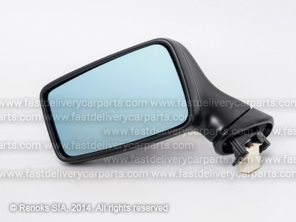 AD 80 86->91 mirror L electrical heated black flat blue 5pins