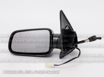 CT ZX 91->98 mirror L cable adjustment black convex