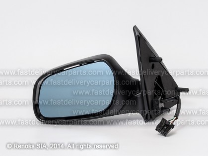 CT Xsara 97->00 mirror L electrical heated primed aspherical blue 5pins