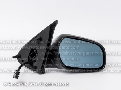 CT Xsara 97->00 mirror R electrical heated black convex blue 5pins