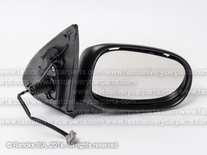 NS Almera 00->02 mirror R electrical primed convex 3pins