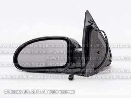 FD Focus 98->04 mirror L electrical heated black convex 5pins