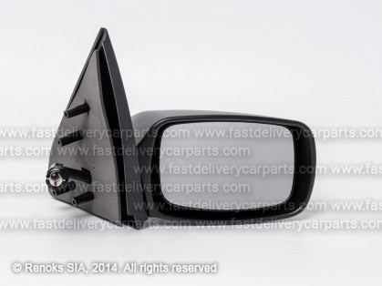 FD Fiesta 89->95 зеркало R с тросами черное гнутое 94->95