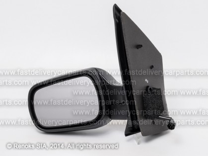 FD Fiesta 02->05 spogulis L elektro apsildāms melns liekts 5pins
