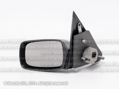 FD Mondeo 93->96 mirror L electrical heated black convex 5pins