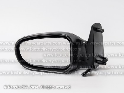 VW Sharan 95->00 spogulis L elektro apsildāms melns liekts 5pins 95->88