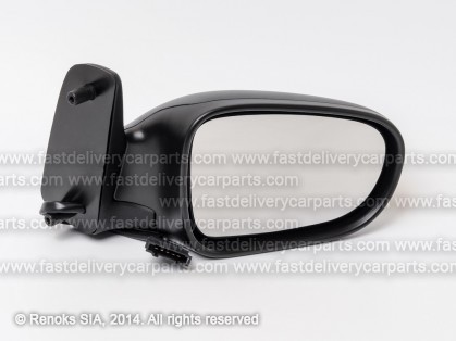 VW Sharan 95->00 spogulis R elektro apsildāms melns liekts 5pins 95->88