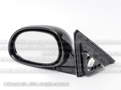 HN Civic 91->95 mirror L electrical primed convex 3pins SED