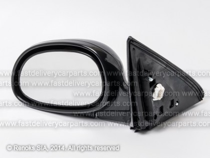 HN Civic 91->95 mirror L electrical primed convex 3pins HB