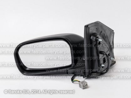 HN Civic 01->03 mirror L electrical heated primed convex 5pins 3D