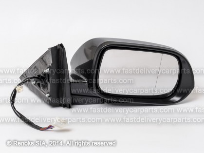 HN Accord 03->08 mirror R electrical heated primed convex with flasher foldable