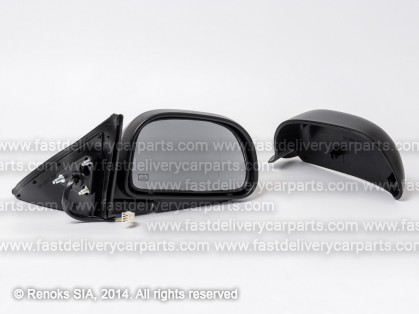 MT Galant 96->03 mirror R electrical heated primed aspherical 5pins