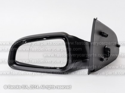 OP Astra 04->09 spogulis L elektro apsildāms melns sfērisks 5pins 5D/COMBI