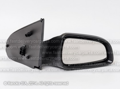 OP Astra 04->09 spogulis R elektro apsildāms melns liekts 5pins 5D/COMBI